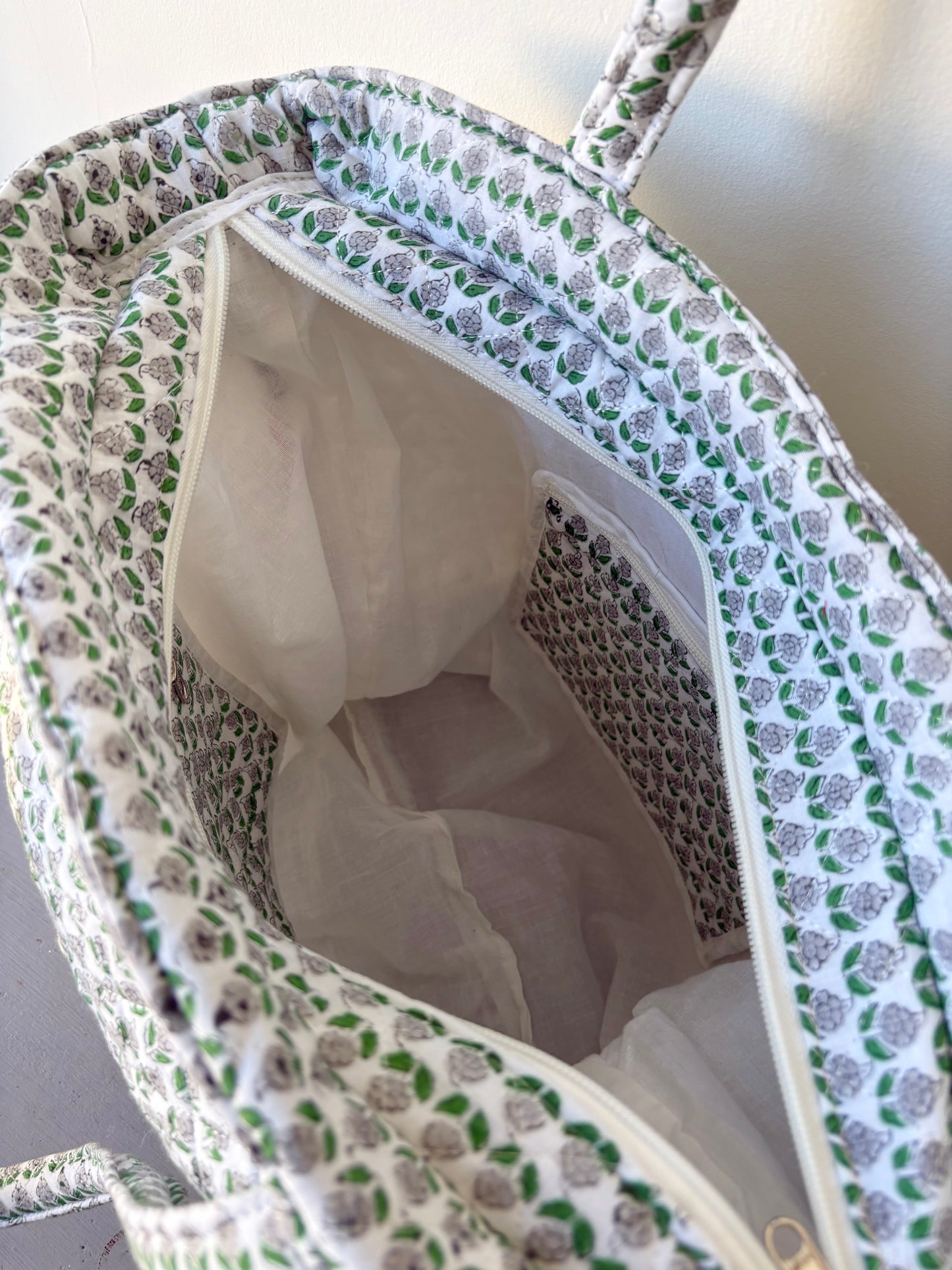 Lula Quilted Tote Bag