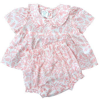 Flora Short Blouse & Bloomer Set
