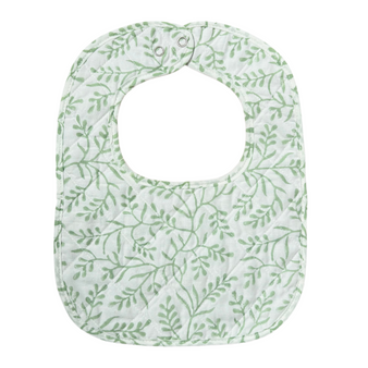 Quilted Bib - Georgia Green
