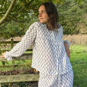Tallis Long Muslin Pyjamas