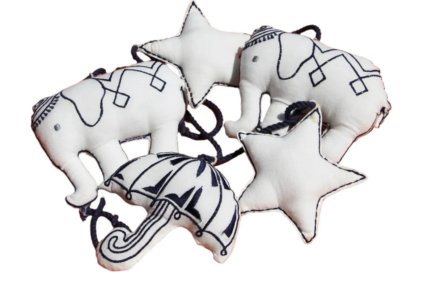 Blue Elephant Bunting