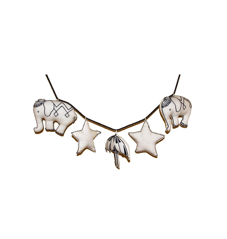 Blue Elephant Bunting