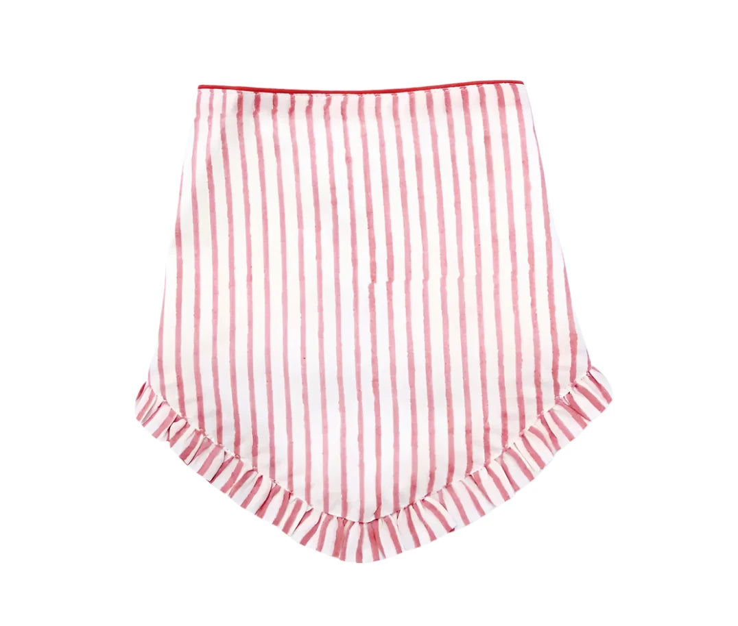 Frilly Pink Bib