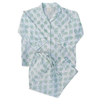 Sage Green Leaf Pyjamas