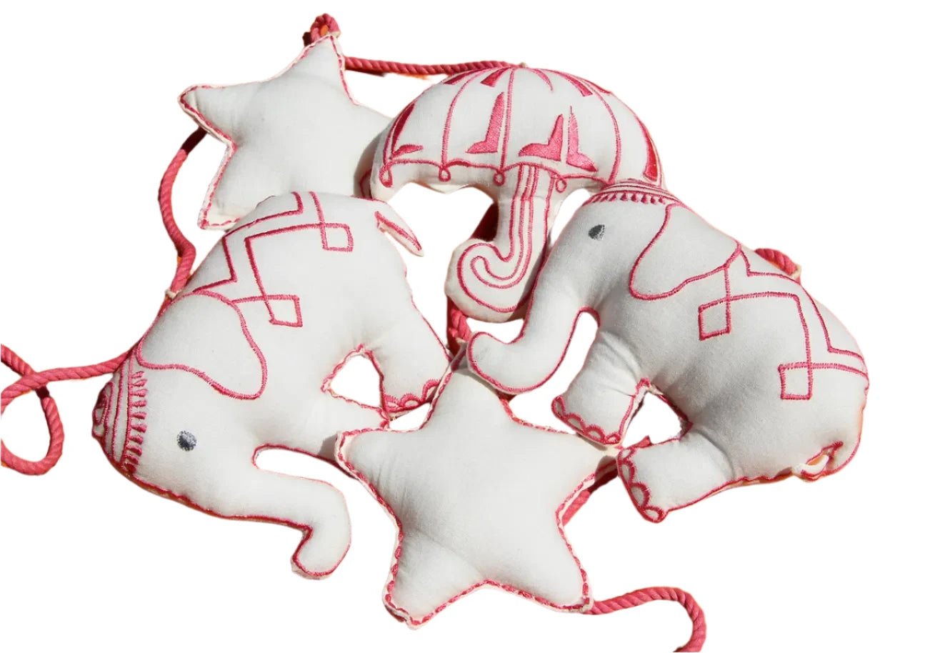 Pink Elephant Bunting