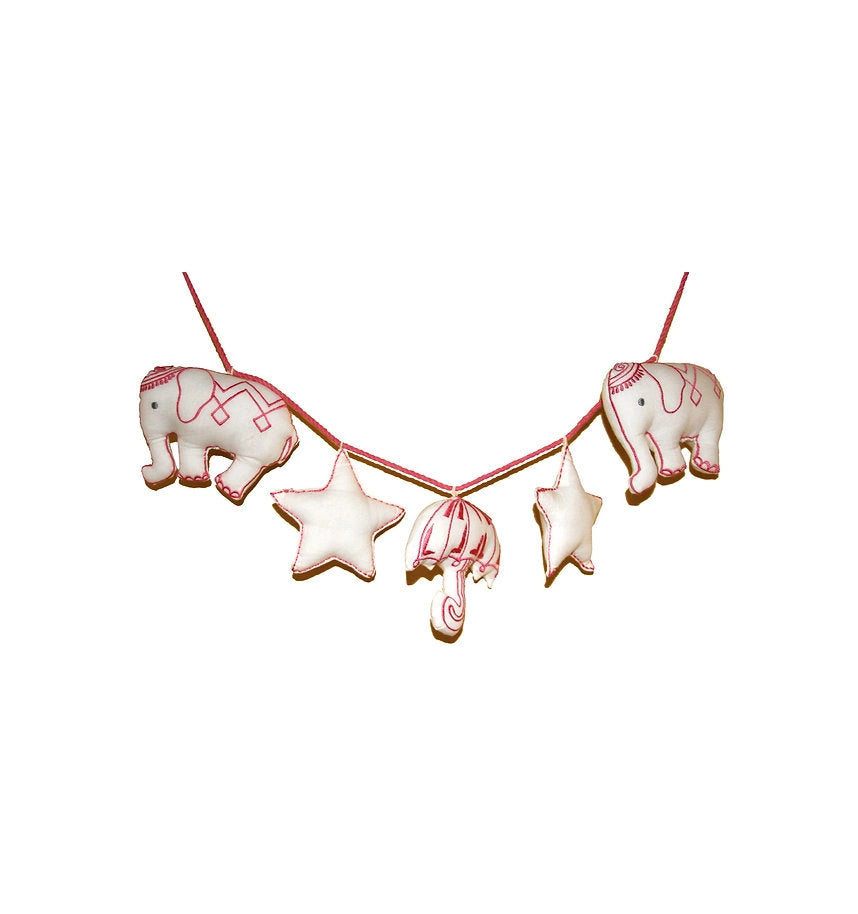 Pink Elephant Bunting