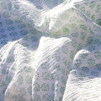 WooWoo Muslin Swaddle - Sage Green