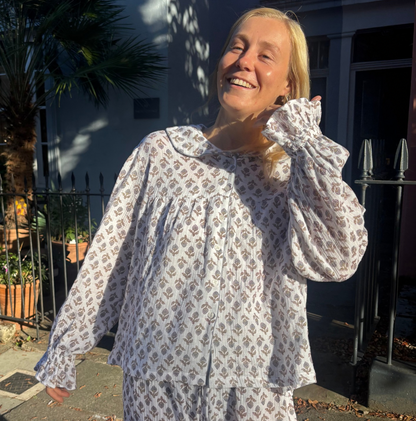 Tallis Long Muslin Pyjamas