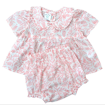 Flora Short Blouse & Bloomer Set