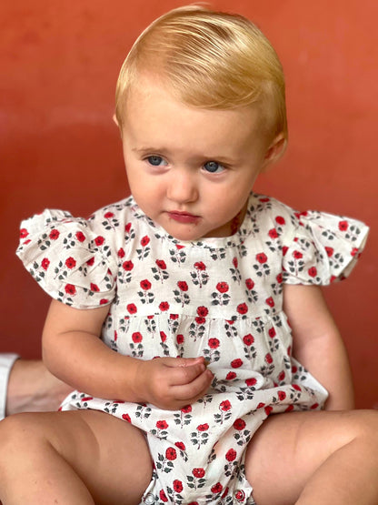 Mara Flower Romper