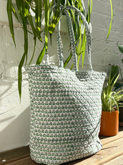 Lula Quilted Tote Bag