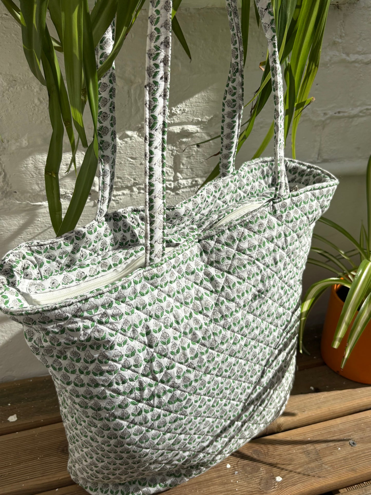 Lula Quilted Tote Bag