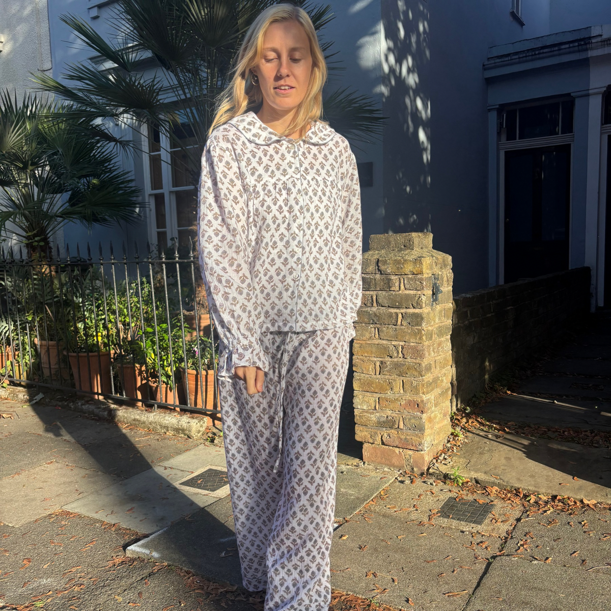 Tallis Long Muslin Pyjamas