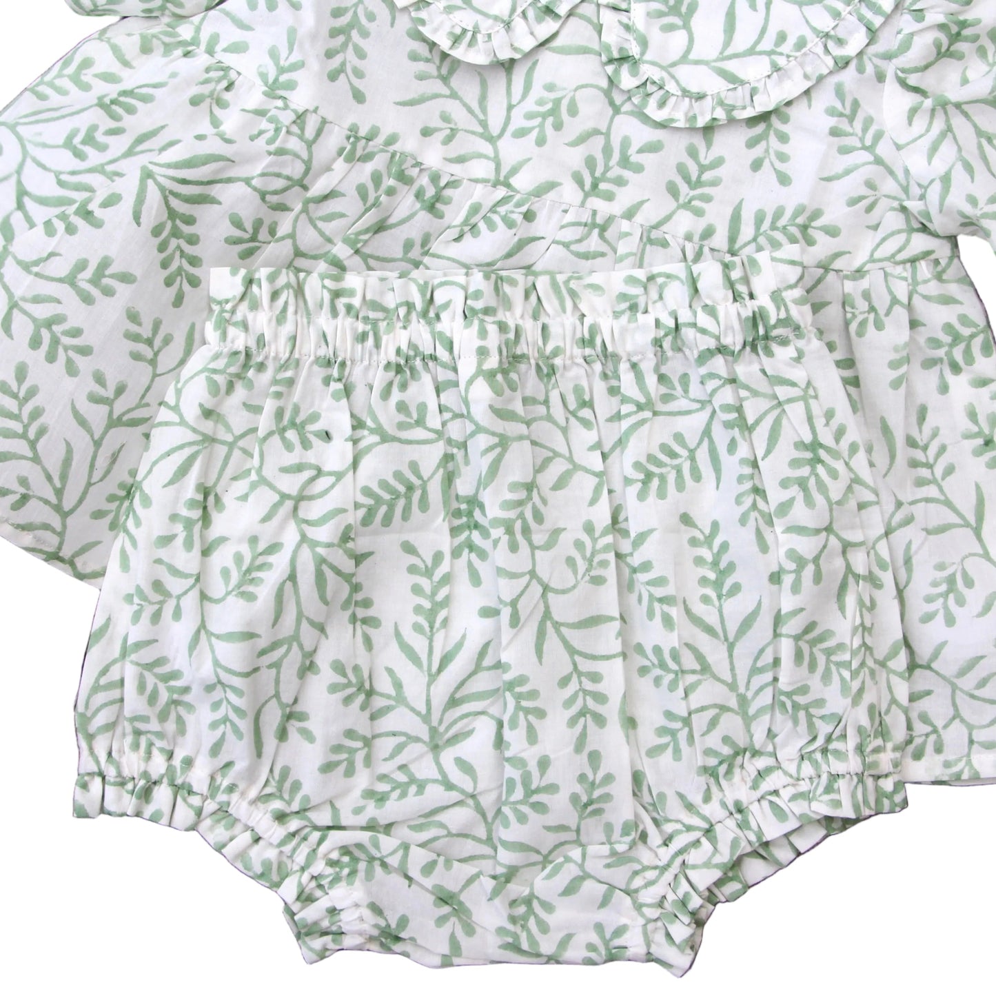 Georgia Short Blouse & Bloomer Set