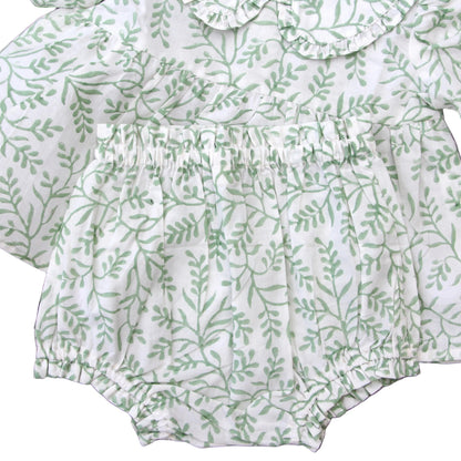 Georgia Short Blouse & Bloomer Set