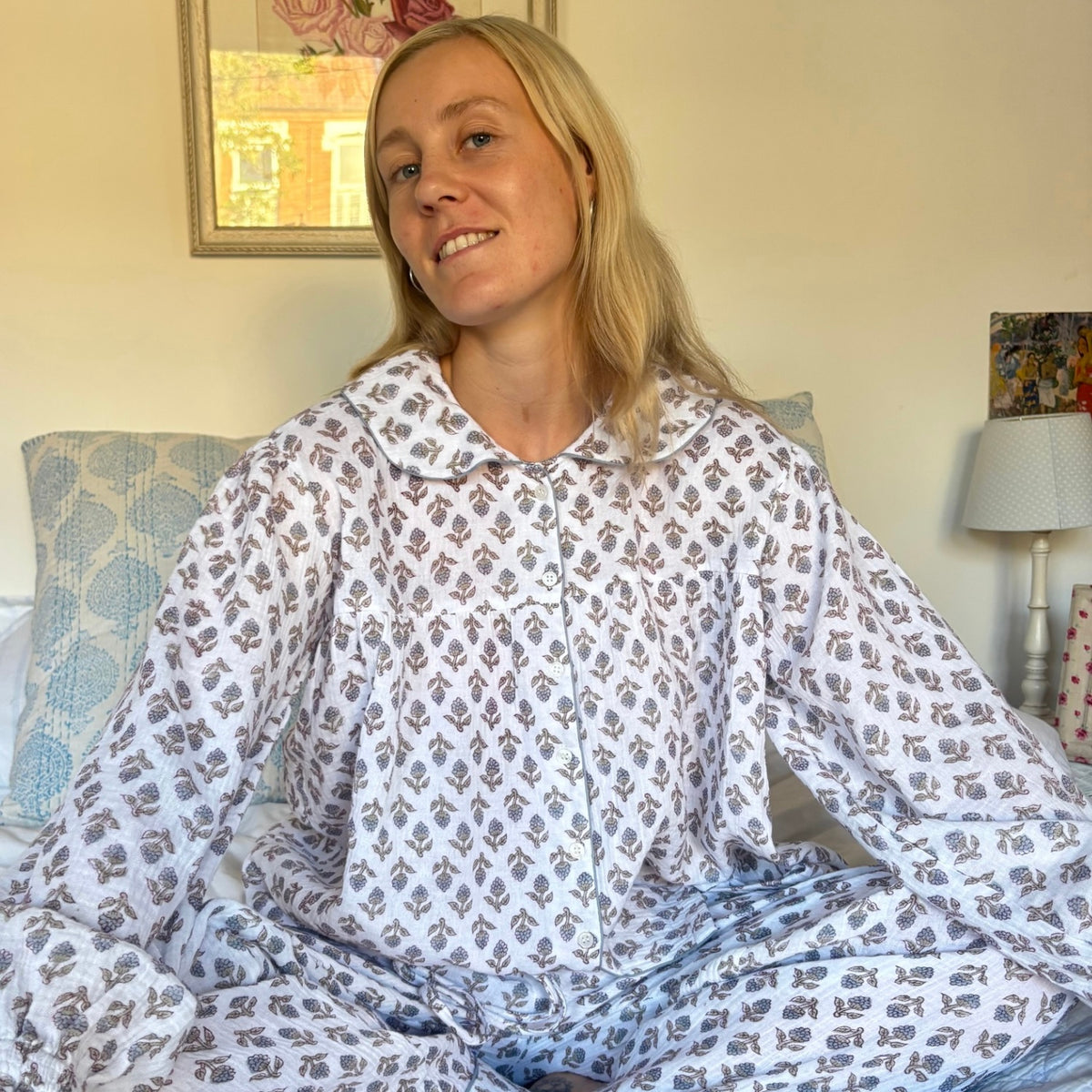 Tallis Long Muslin Pyjamas