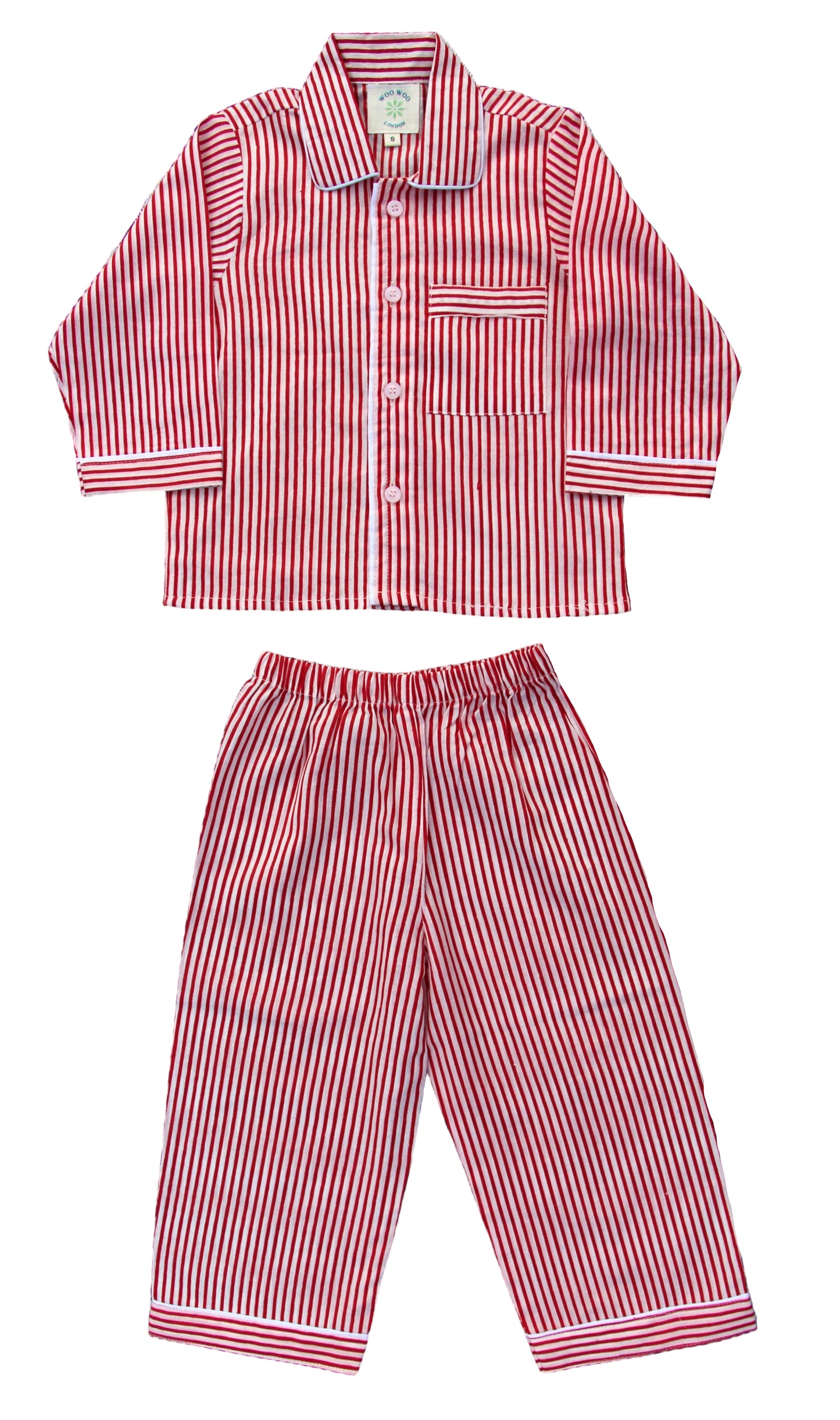 Mini Red Stripe Pyjamas