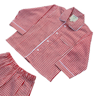 Mini Red Stripe Pyjamas