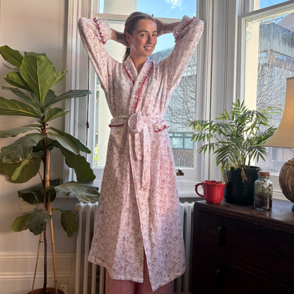 Paisley Muslin Dressing Gown