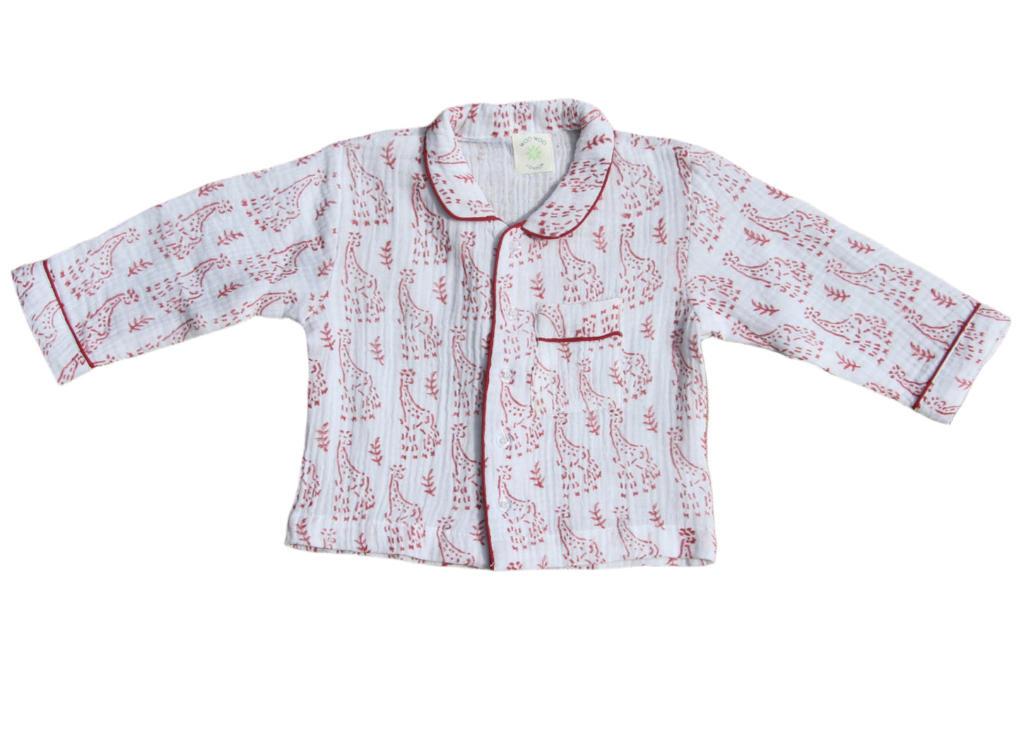 Giraffe Organic Muslin Pyjamas
