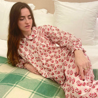 Pink Floral Pyjamas